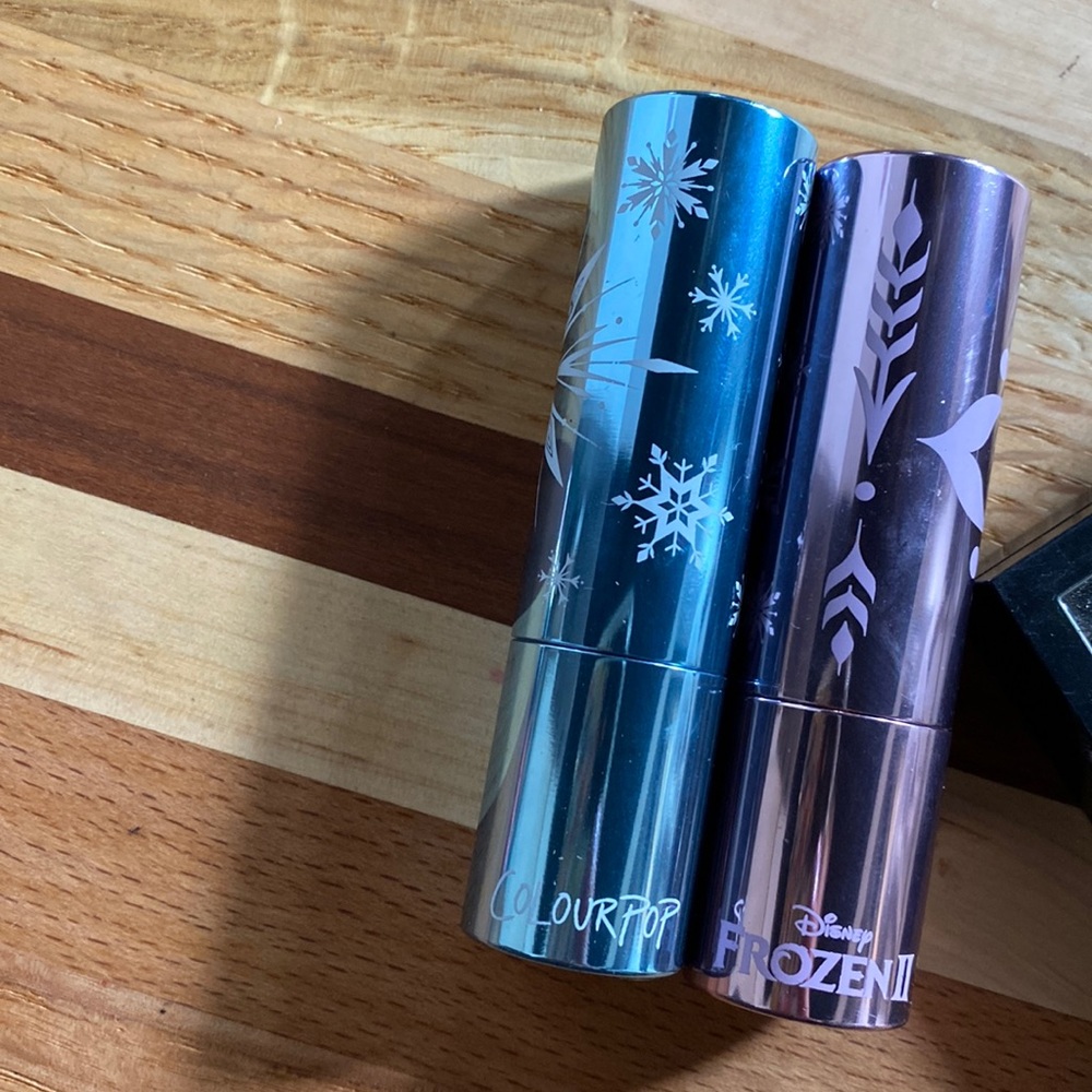 Colourpop frozen lipsticks